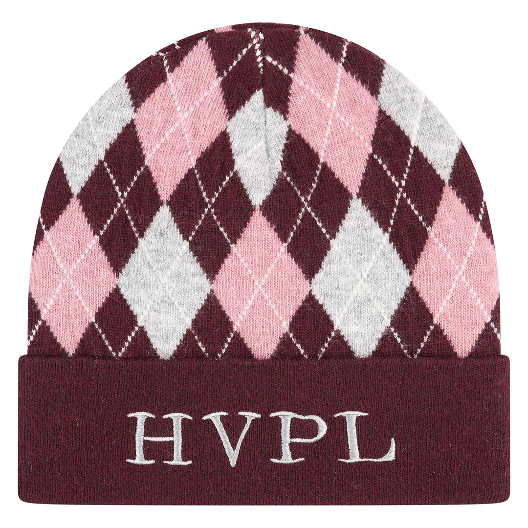 HV Polo Beanie Hvpargyle - Dark Berry