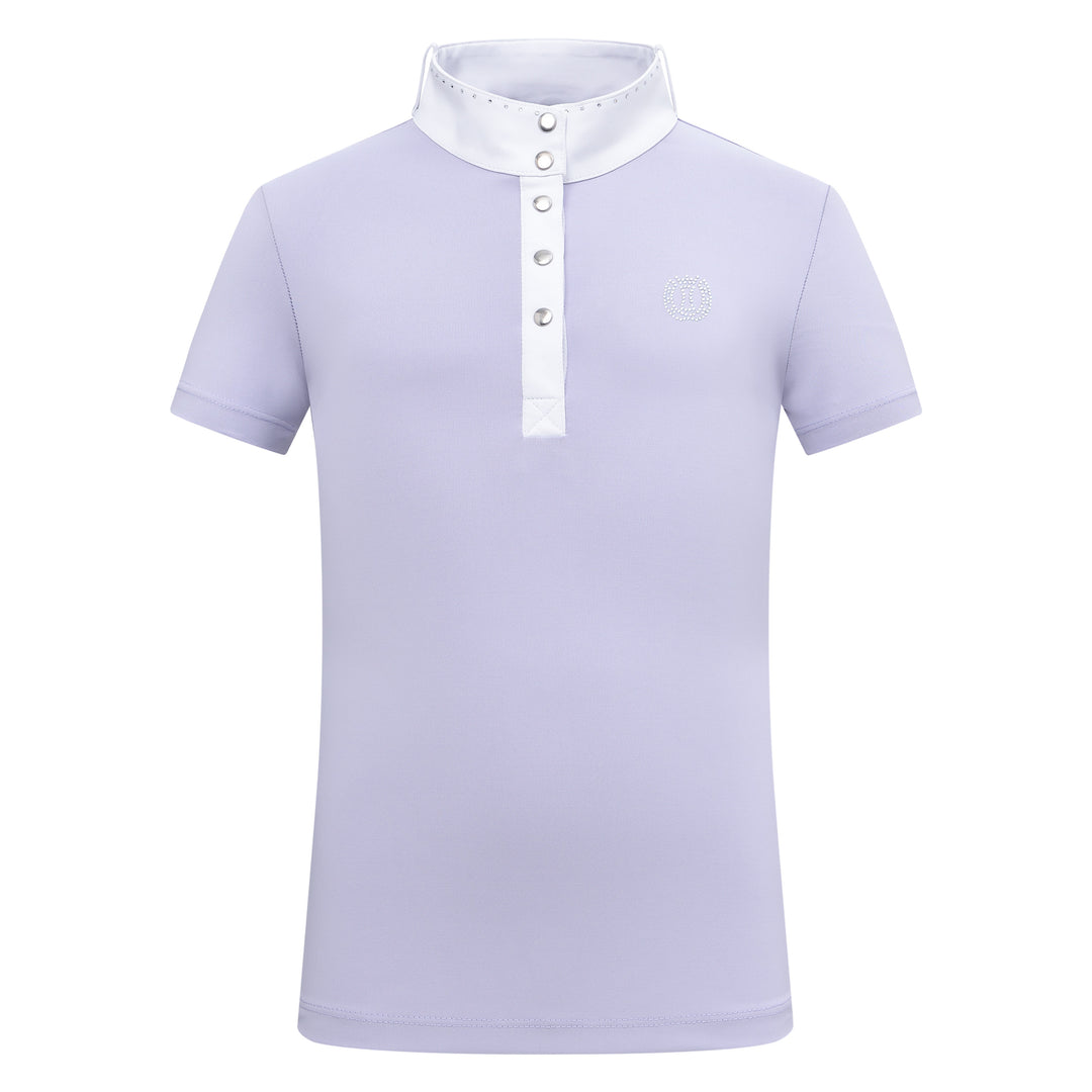 Imperial Riding Kids' Competition Shirt - Basic Glam - Wisteria