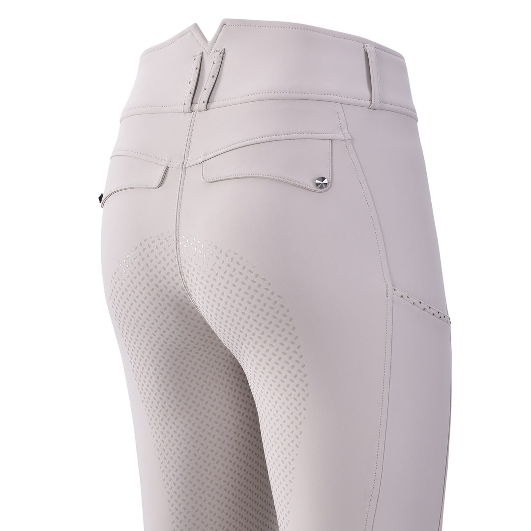 Imperial Riding Riding Breeches - Bliss Full Grip Seat - Grey Sand