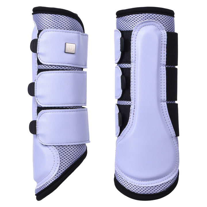 Imperial Riding Brushing Boots - Cloud Dancer - Wisteria