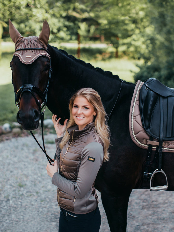 Equestrian Stockholm Active Performance Jacket Champagne - Riding Jacket - Kingdom Equestrian