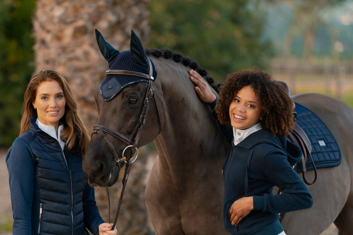 Equestrian Stockholm Active Performance Jacket Without Embroidery Navy - Riding Jacket - Kingdom Equestrian