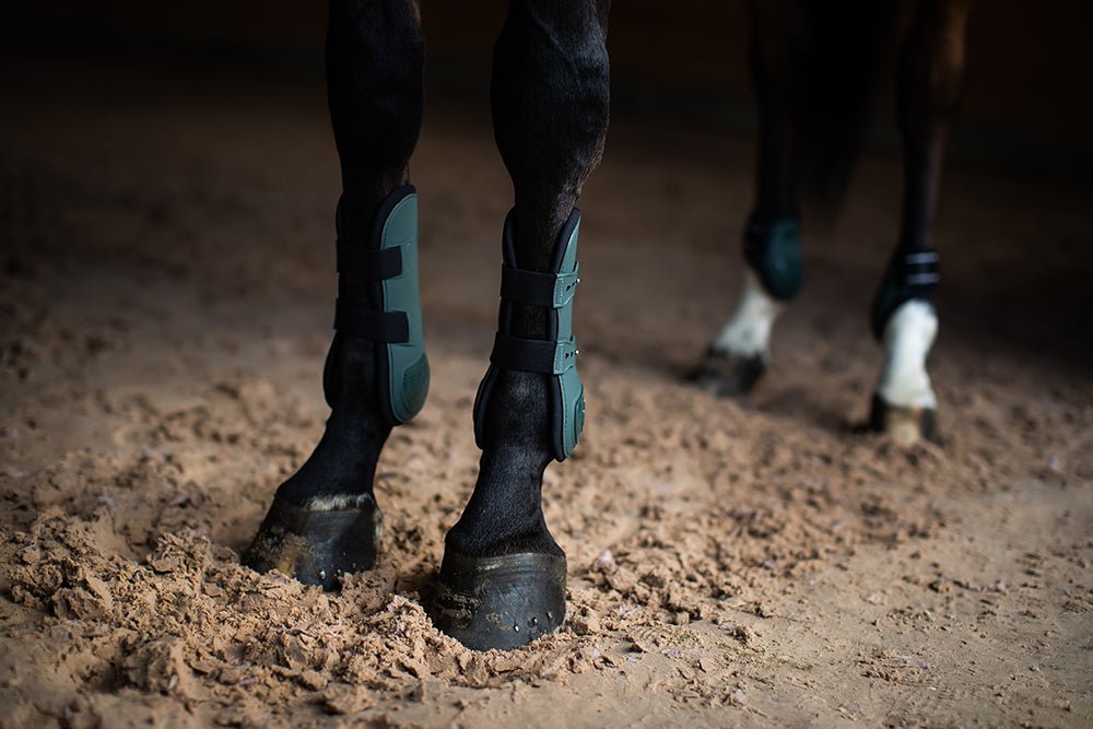 Equestrian Stockholm Anatomic Tendon Boots Sycamore Green - Horse Boots - Kingdom Equestrian