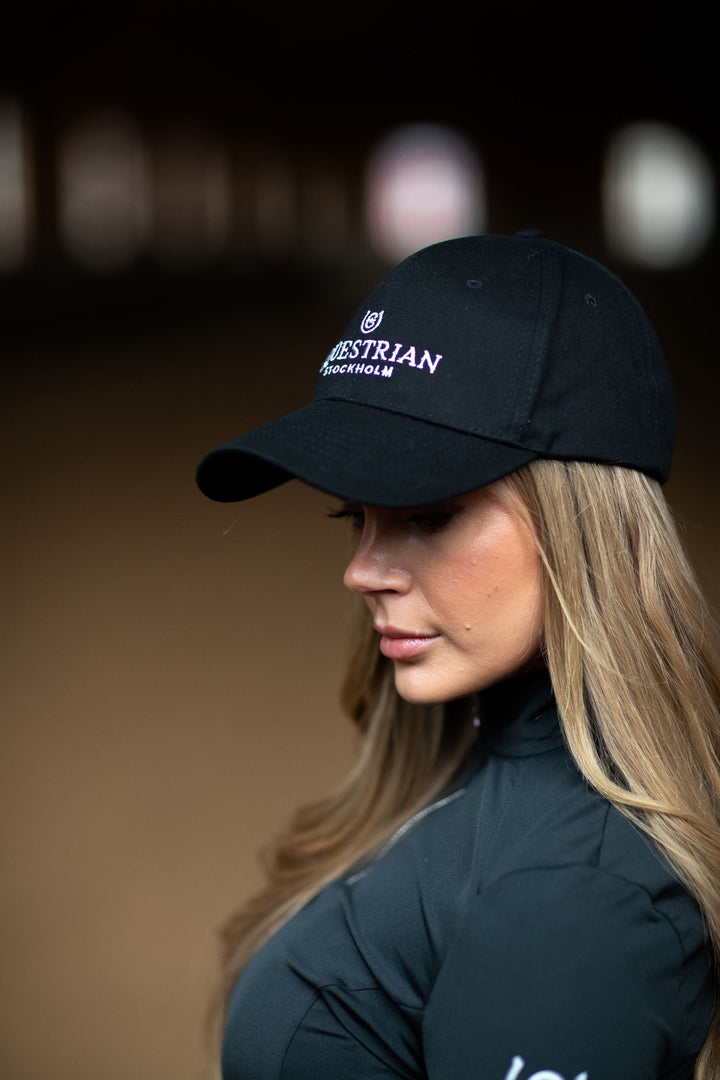 Equestrian Stockholm Cap Black White - Cap - Kingdom Equestrian
