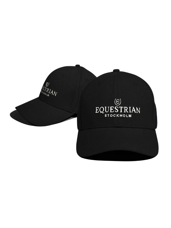 Equestrian Stockholm Cap Black White - Cap - Kingdom Equestrian