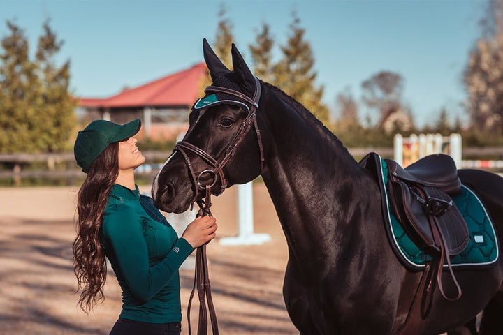 Equestrian Stockholm Cap Emerald - Cap - Kingdom Equestrian