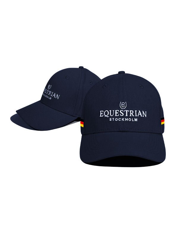 Equestrian Stockholm Cap Navy Germany - Cap - Kingdom Equestrian