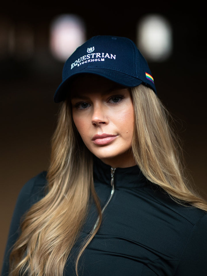 Equestrian Stockholm Cap Navy Pride - Cap - Kingdom Equestrian