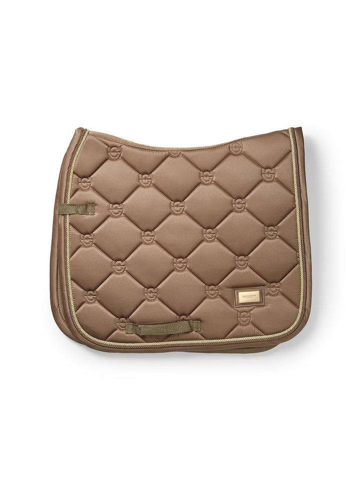Equestrian Stockholm Classic Dressage Saddle Pad - Champagne - Dressage Saddle Pad - Kingdom Equestrian