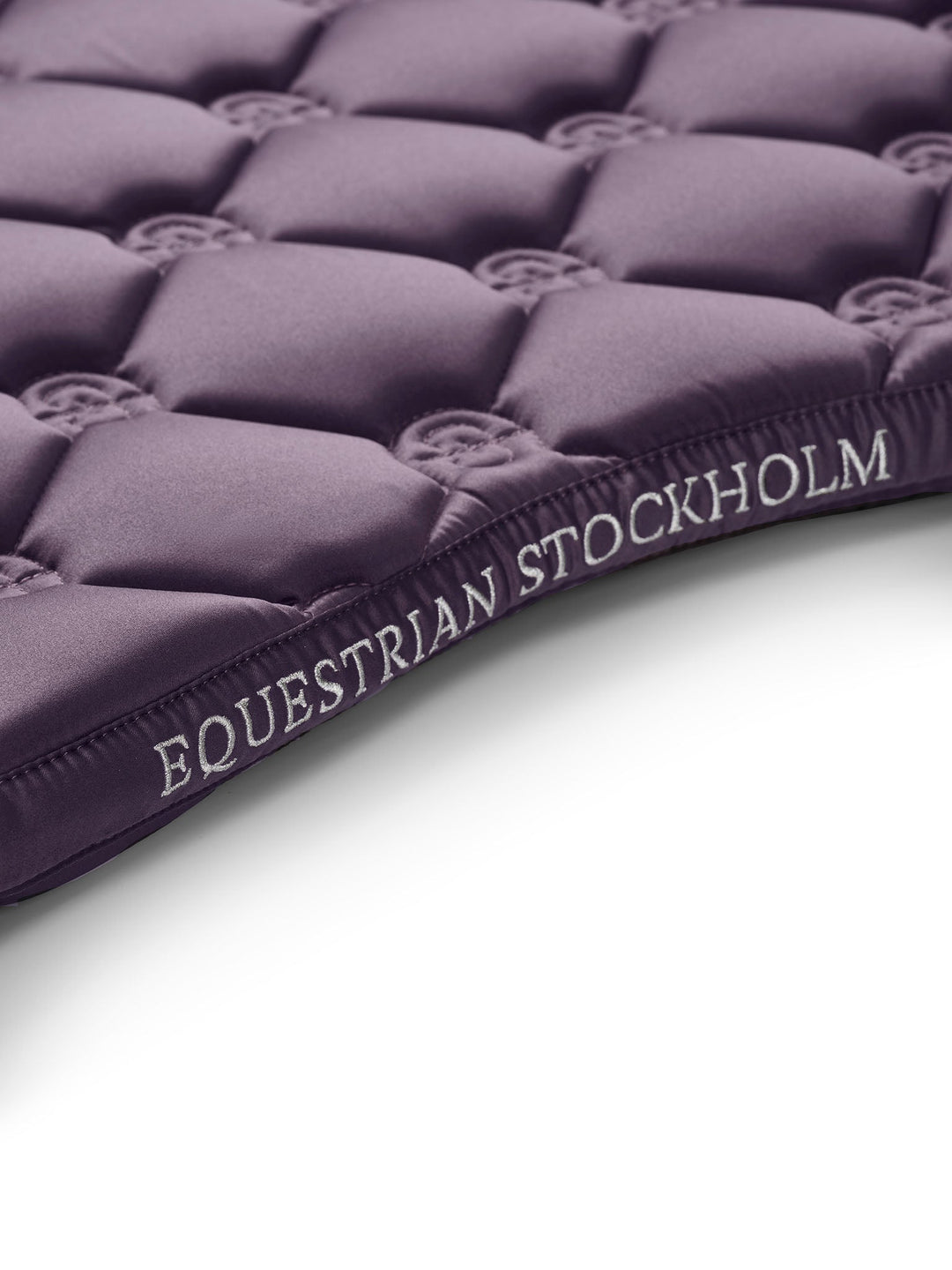Equestrian Stockholm Classic Jump Saddle Pad - Dark Violet - Jump Saddle Pad - Kingdom Equestrian