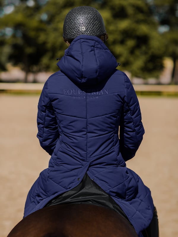 Equestrian Stockholm Denali Winter Jacket Lagoon Blush - Riding Jacket - Kingdom Equestrian