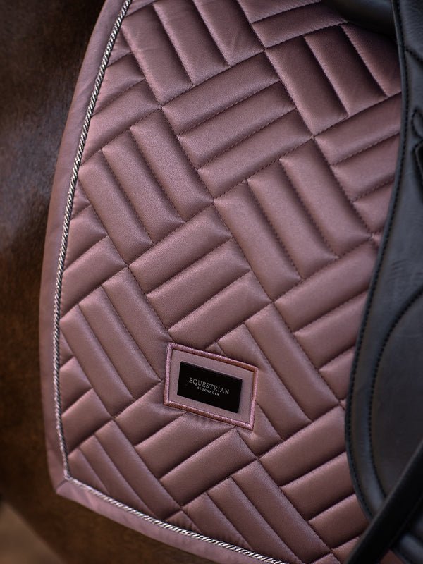 Equestrian Stockholm Dressage Saddle Pad Amaranth - Dressage Saddle Pad - Kingdom Equestrian