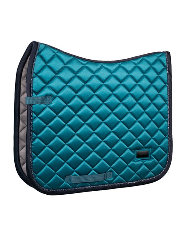 Equestrian Stockholm Dressage Saddle Pad Aurora Blues - Dressage Saddle Pad - Kingdom Equestrian