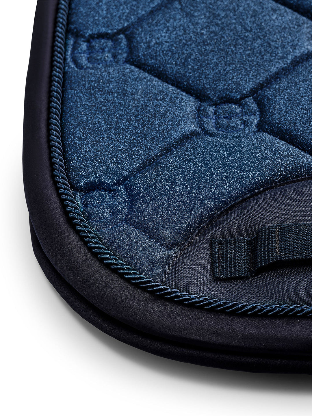 Equestrian Stockholm Dressage Saddle Pad Blue Meadow Glimmer - Dressage Saddle Pad - Kingdom Equestrian