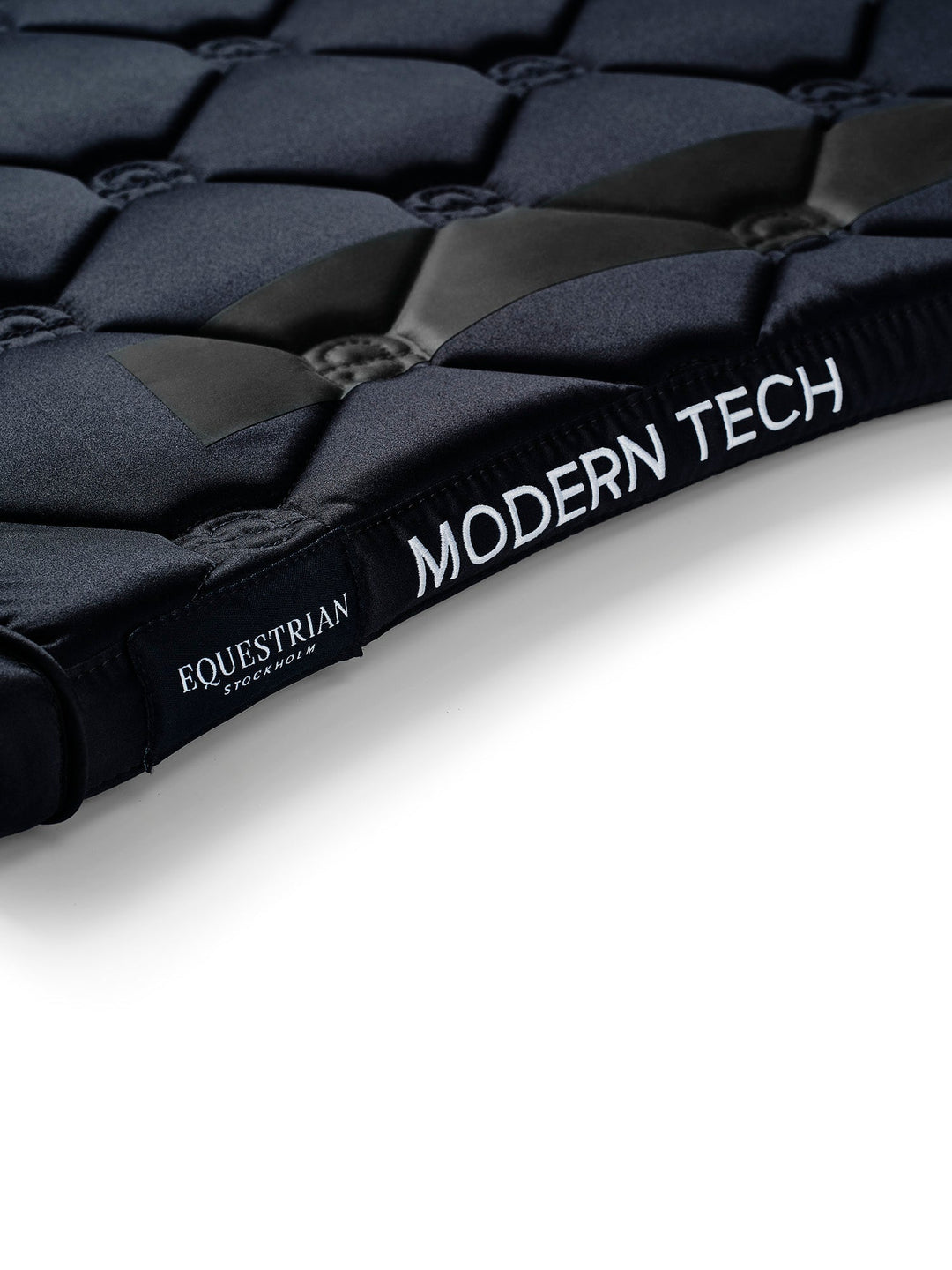 Equestrian Stockholm Dressage Saddle Pad Classic Modern Tech Navy - Anti - Slip Pad - Kingdom Equestrian