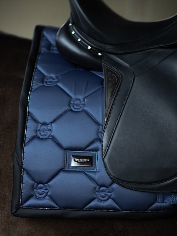 Equestrian Stockholm Dressage Saddle Pad Dark Venice - Dressage Saddle Pad - Kingdom Equestrian