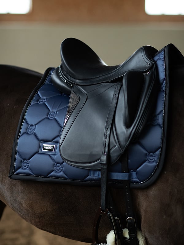 Equestrian Stockholm Dressage Saddle Pad Dark Venice - Dressage Saddle Pad - Kingdom Equestrian