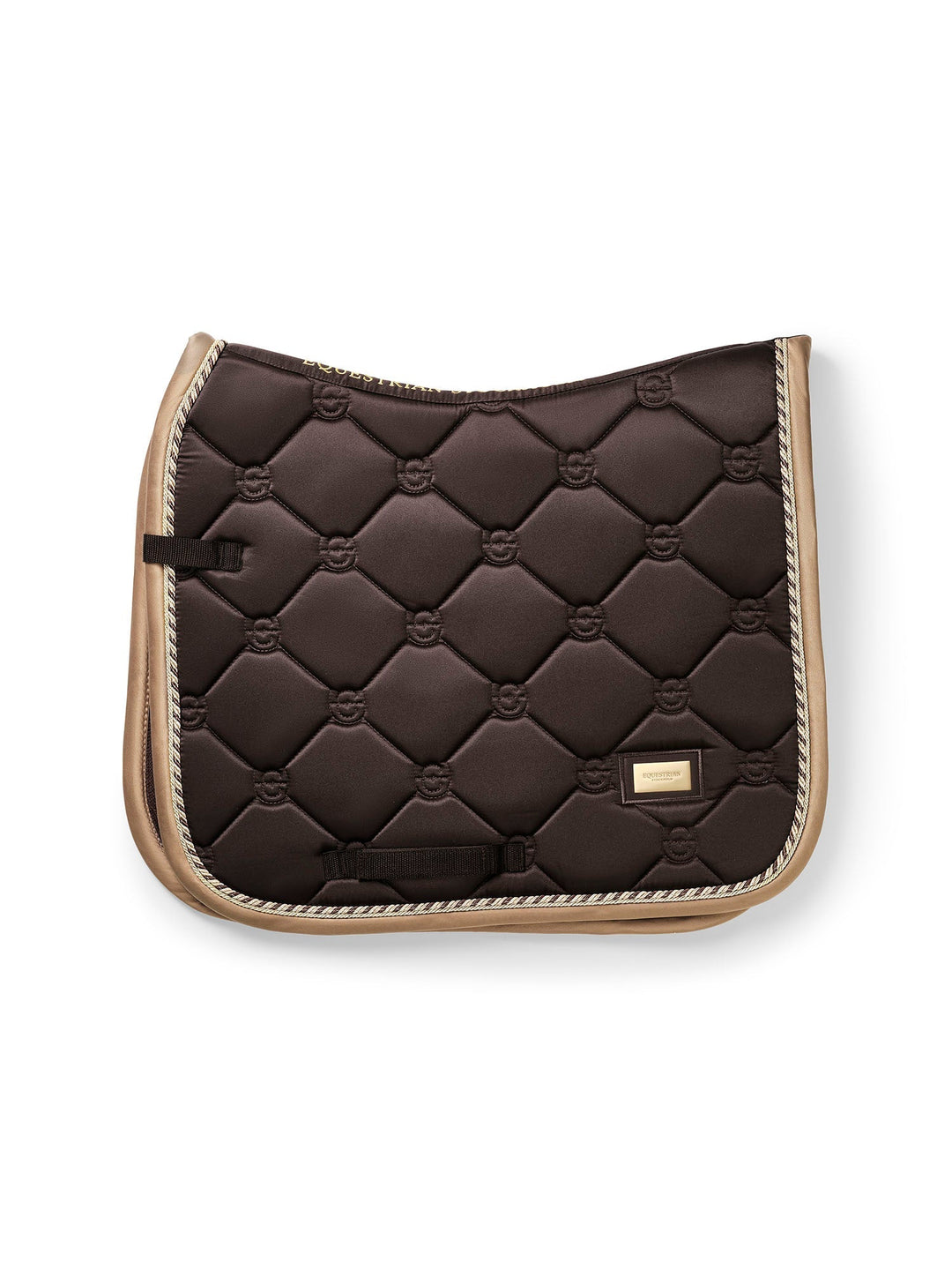 Equestrian Stockholm Dressage Saddle Pad Golden Brown - Dressage Saddle Pad - Kingdom Equestrian