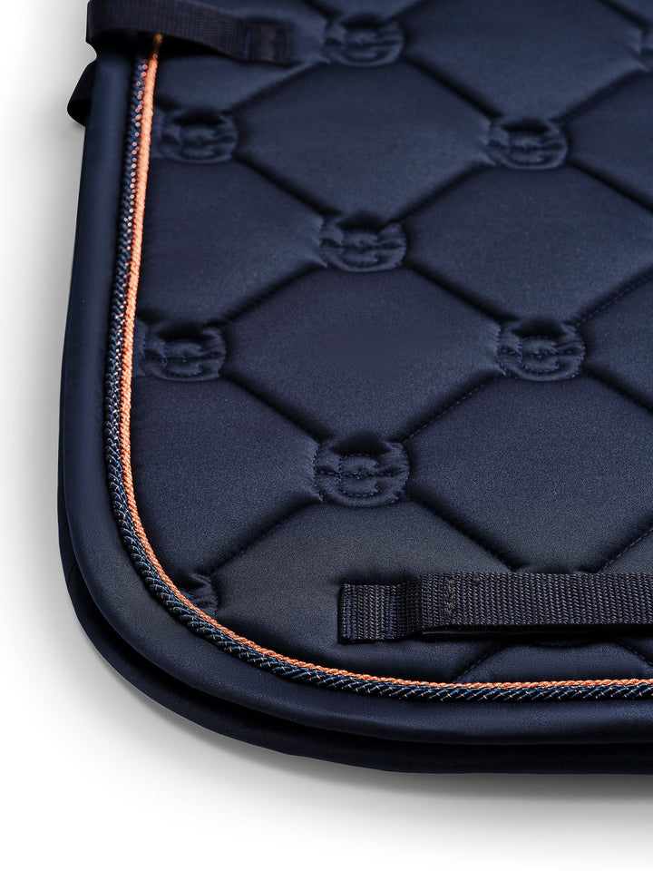 Equestrian Stockholm Dressage Saddle Pad Lagoon Blush - Dressage Saddle Pad - Kingdom Equestrian