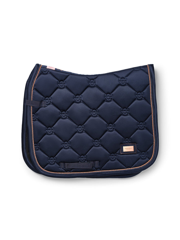 Equestrian Stockholm Dressage Saddle Pad Lagoon Blush - Dressage Saddle Pad - Kingdom Equestrian