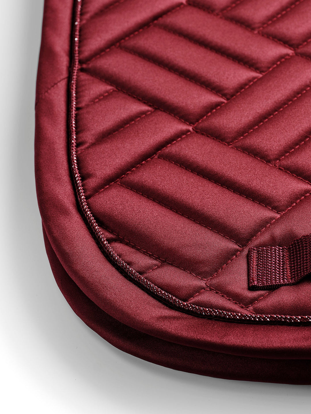Equestrian Stockholm Dressage Saddle Pad Modern Bordeaux - Dressage Saddle Pad - Kingdom Equestrian