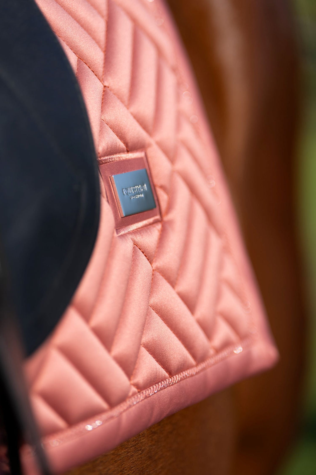 Equestrian Stockholm Dressage Saddle Pad Modern Coral - Dressage Saddle Pad - Kingdom Equestrian