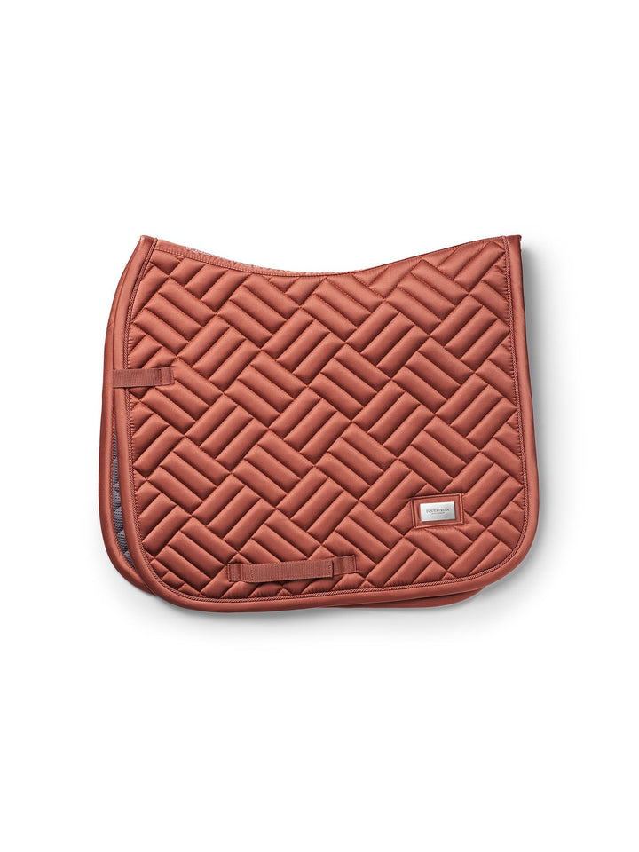 Equestrian Stockholm Dressage Saddle Pad Modern Coral - Dressage Saddle Pad - Kingdom Equestrian
