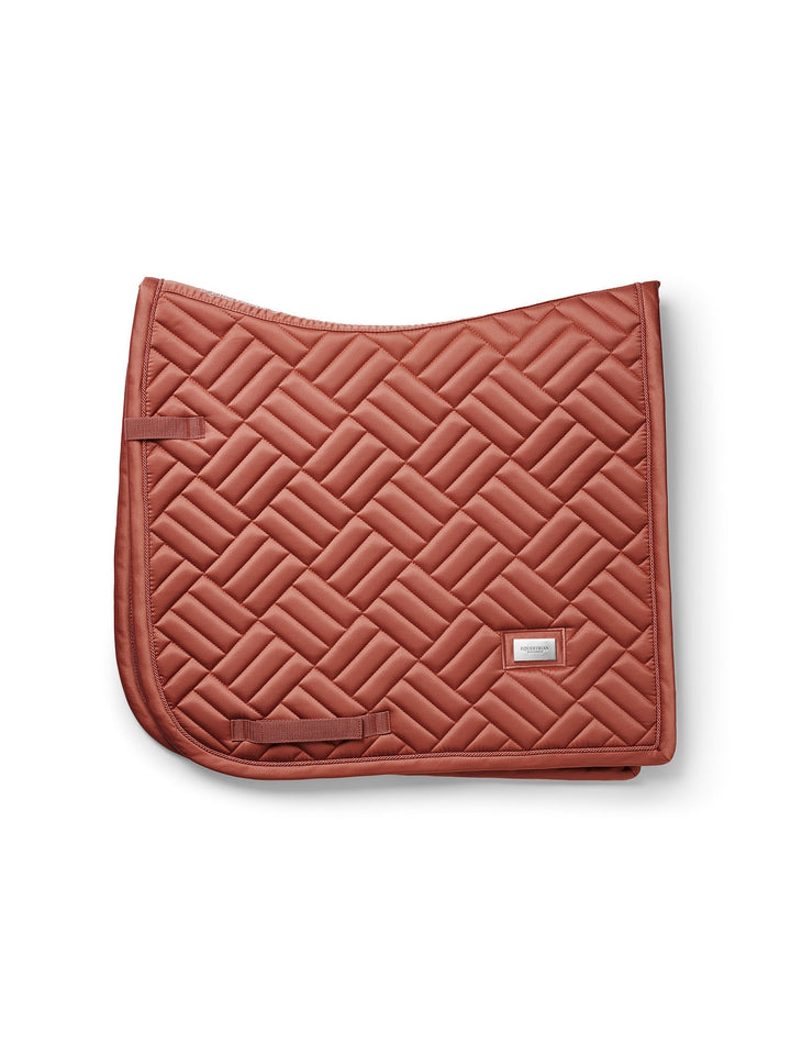 Equestrian Stockholm Dressage Saddle Pad Modern Coral - Dressage Saddle Pad - Kingdom Equestrian