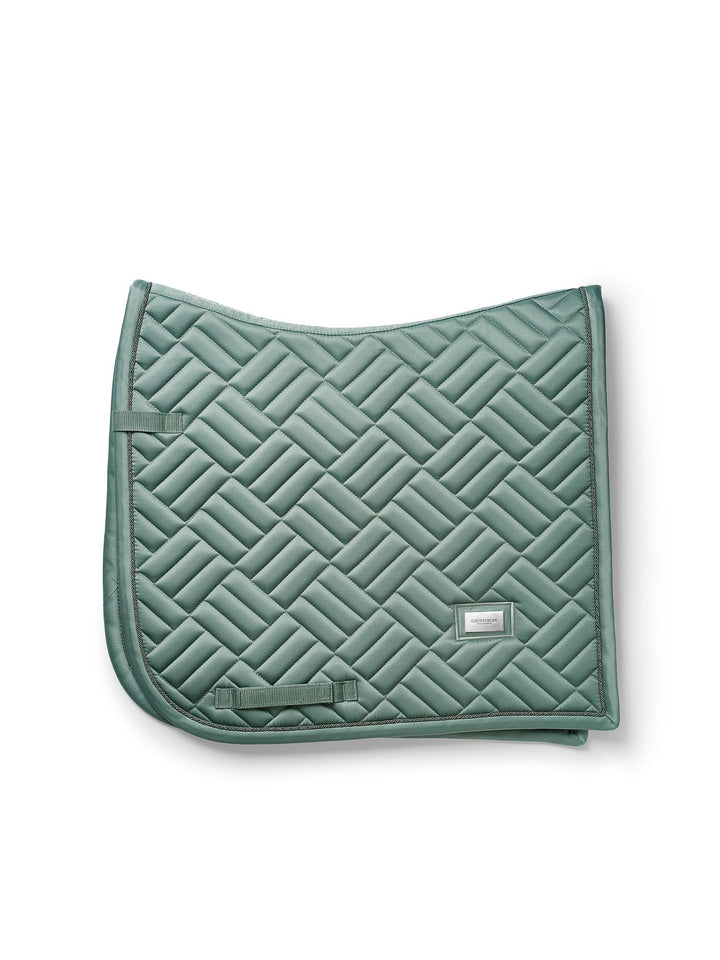 Equestrian Stockholm Dressage Saddle Pad Modern Mint Green - Dressage Saddle Pad - Kingdom Equestrian