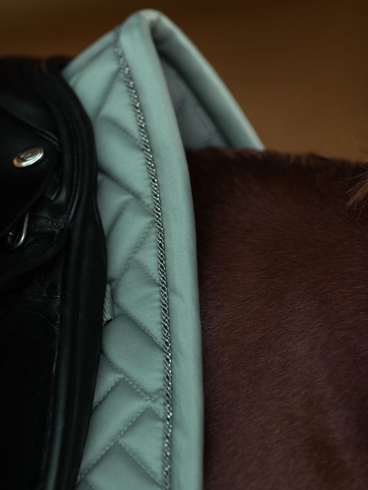 Equestrian Stockholm Dressage Saddle Pad Modern Mint Green - Dressage Saddle Pad - Kingdom Equestrian