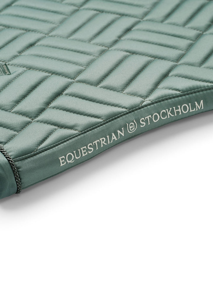 Equestrian Stockholm Dressage Saddle Pad Modern Mint Green - Dressage Saddle Pad - Kingdom Equestrian