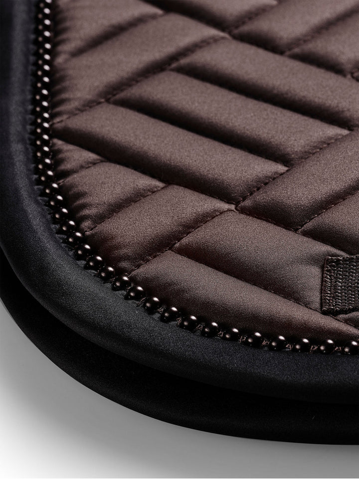 Equestrian Stockholm Dressage Saddle Pad Modern Mocha - Dressage Saddle Pad - Kingdom Equestrian