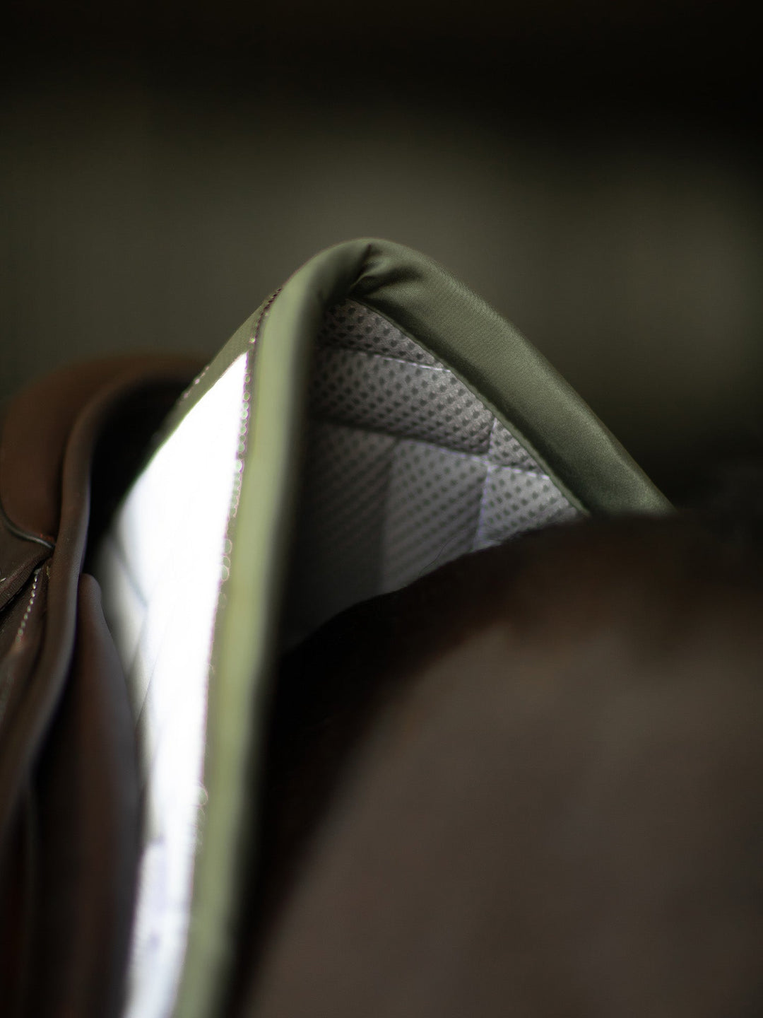 Equestrian Stockholm Dressage Saddle Pad Modern White Striking Valley - Dressage Saddle Pad - Kingdom Equestrian