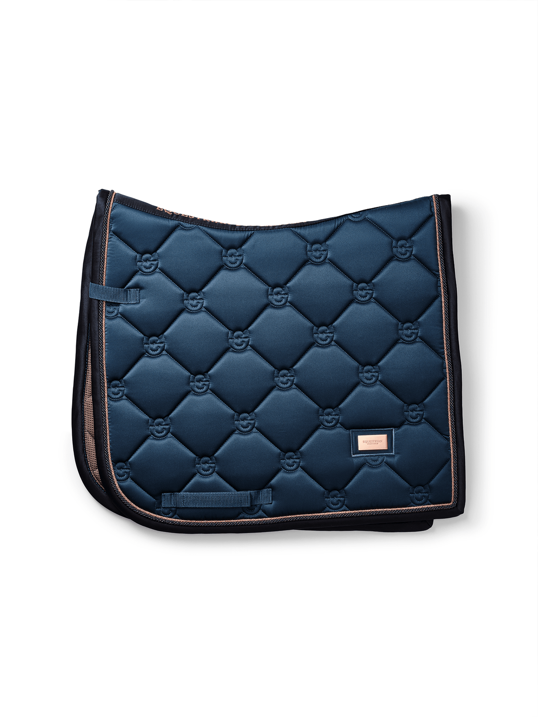 Equestrian Stockholm Dressage Saddle Pad Monaco Blue - Dressage Saddle Pad - Kingdom Equestrian