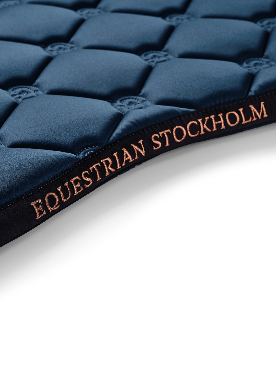 Equestrian Stockholm Dressage Saddle Pad Monaco Blue - Dressage Saddle Pad - Kingdom Equestrian