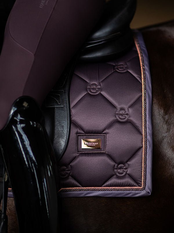 Equestrian Stockholm Dressage Saddle Pad Moonless Night - Dressage Saddle Pad - Kingdom Equestrian