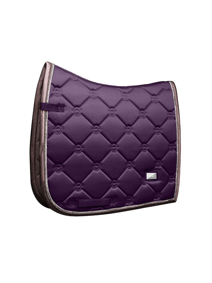 Equestrian Stockholm Dressage Saddle Pad Orchid Bloom - Dressage Saddle Pad - Kingdom Equestrian