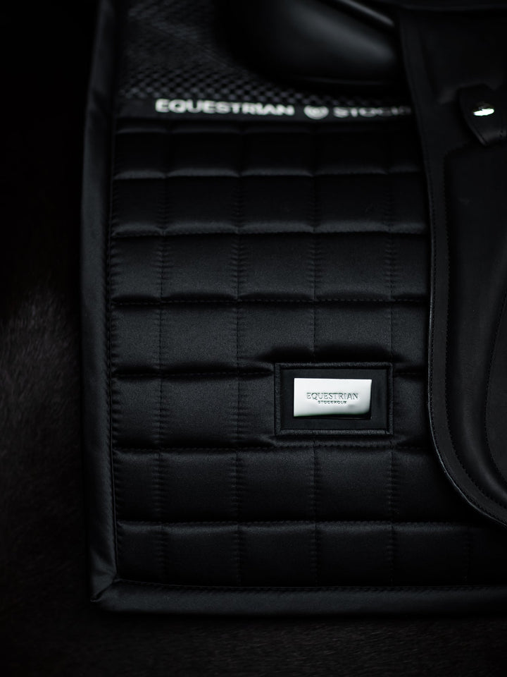 Equestrian Stockholm Dressage Saddle Pad Performance Black - Dressage Saddle Pad - Kingdom Equestrian