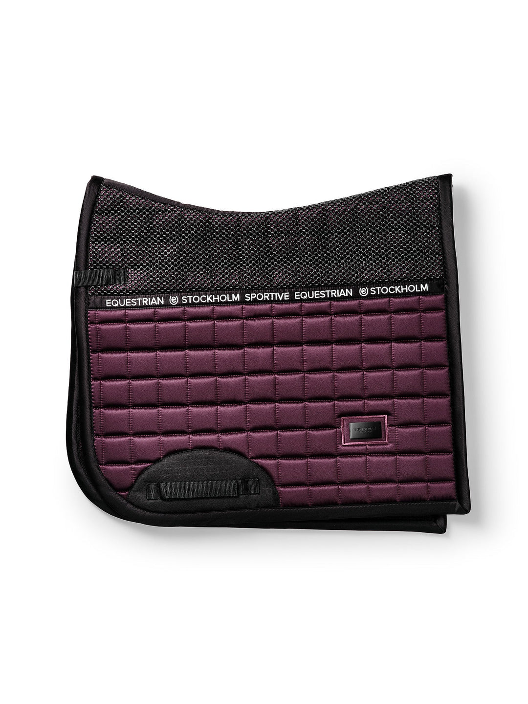 Equestrian Stockholm Dressage Saddle Pad Performance Black Raven - Dressage Saddle Pad - Kingdom Equestrian