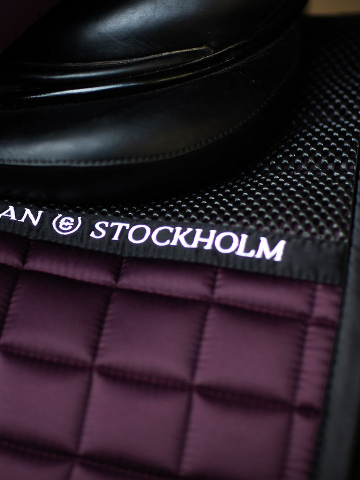 Equestrian Stockholm Dressage Saddle Pad Performance Black Raven - Dressage Saddle Pad - Kingdom Equestrian