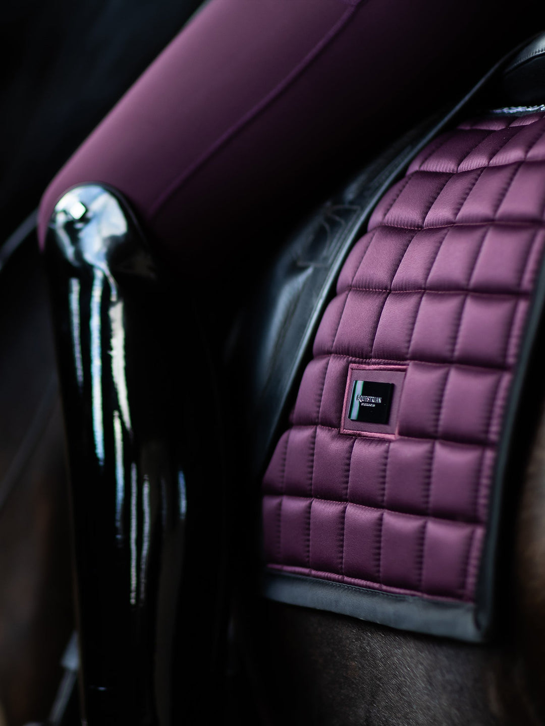 Equestrian Stockholm Dressage Saddle Pad Performance Black Raven - Dressage Saddle Pad - Kingdom Equestrian