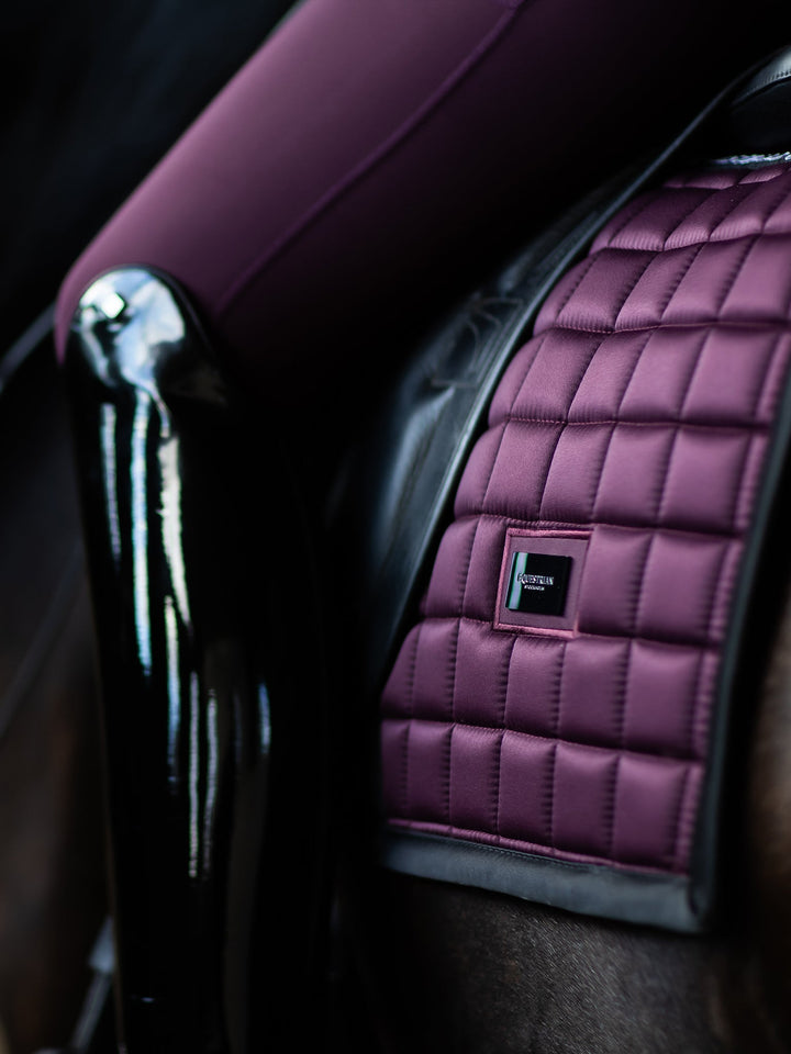 Equestrian Stockholm Dressage Saddle Pad Performance Black Raven - Dressage Saddle Pad - Kingdom Equestrian