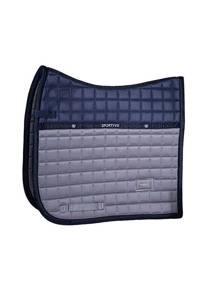 Equestrian Stockholm Dressage Saddle Pad Performance Blue Ash - Dressage Saddle Pad - Kingdom Equestrian
