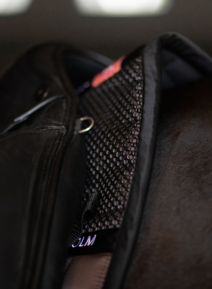 Equestrian Stockholm Dressage Saddle Pad Performance Mocha - Dressage Saddle Pad - Kingdom Equestrian