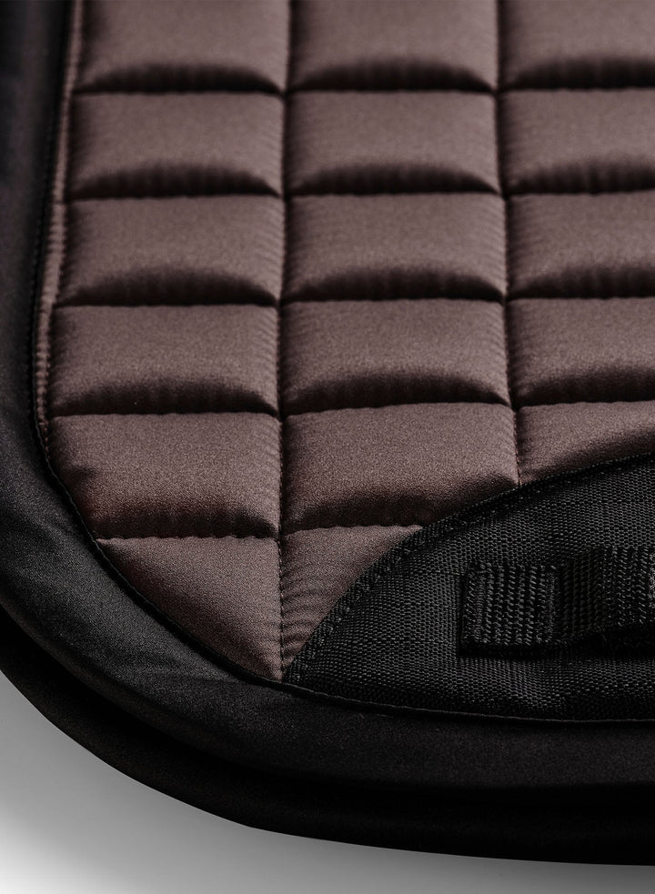 Equestrian Stockholm Dressage Saddle Pad Performance Mocha - Dressage Saddle Pad - Kingdom Equestrian