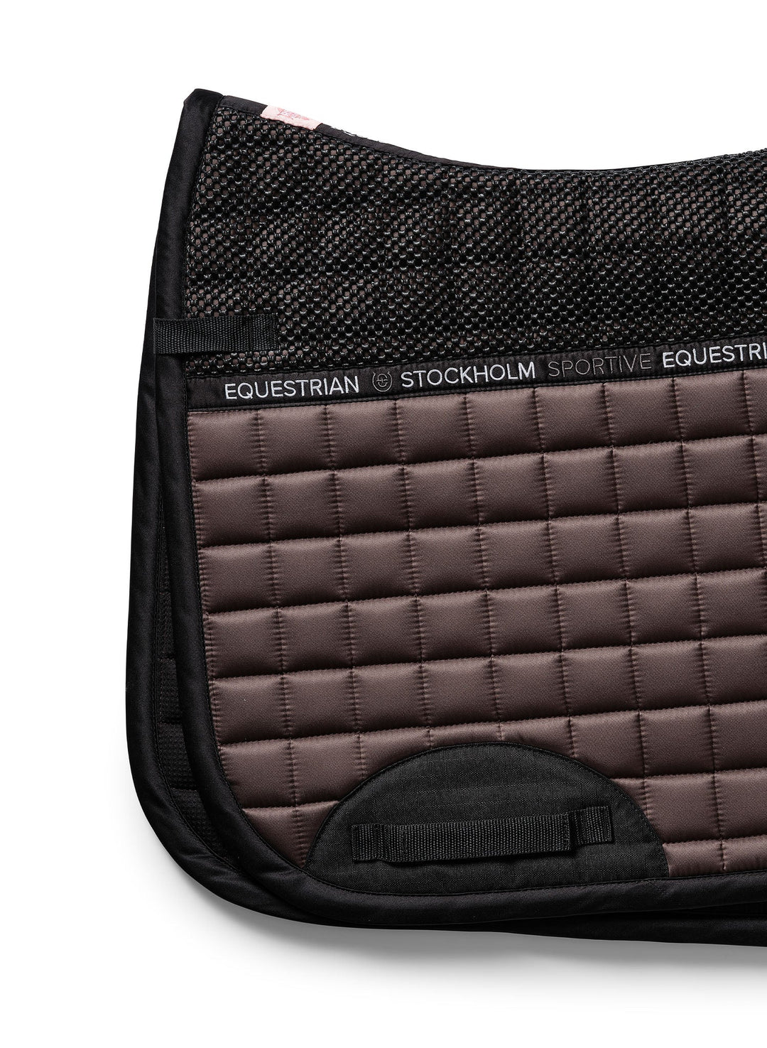 Equestrian Stockholm Dressage Saddle Pad Performance Mocha - Dressage Saddle Pad - Kingdom Equestrian