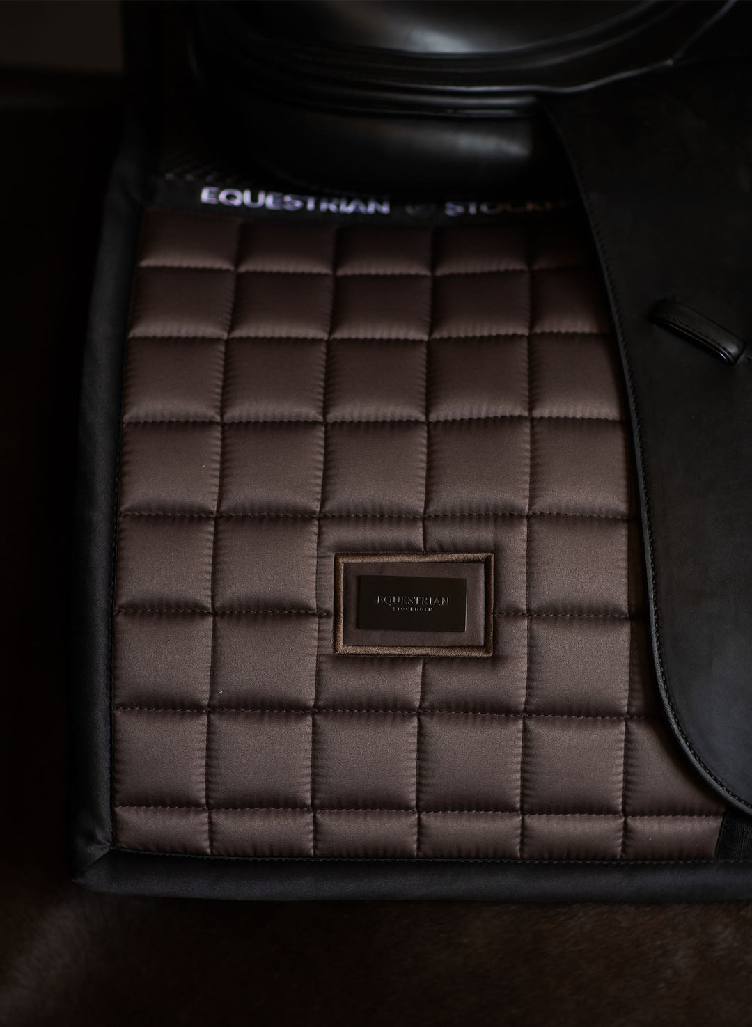 Equestrian Stockholm Dressage Saddle Pad Performance Mocha - Dressage Saddle Pad - Kingdom Equestrian