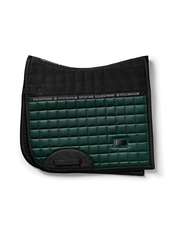Equestrian Stockholm Dressage Saddle Pad Performance Sycamore Green - Dressage Saddle Pad - Kingdom Equestrian