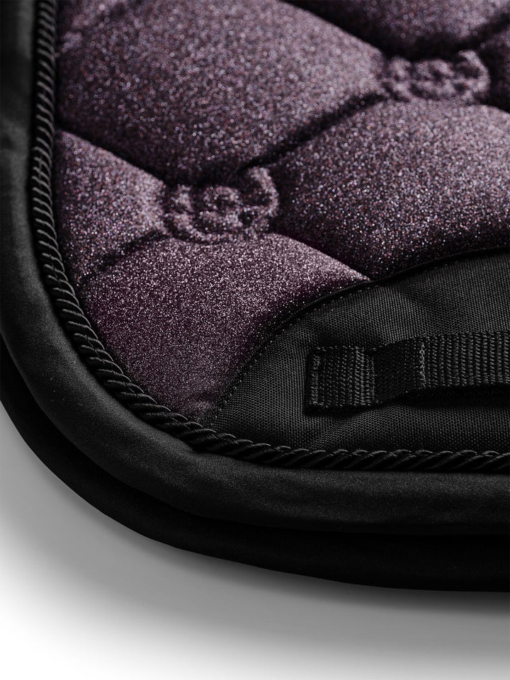 Equestrian Stockholm Dressage Saddle Pad Purple Glimmer - Dressage Saddle Pad - Kingdom Equestrian
