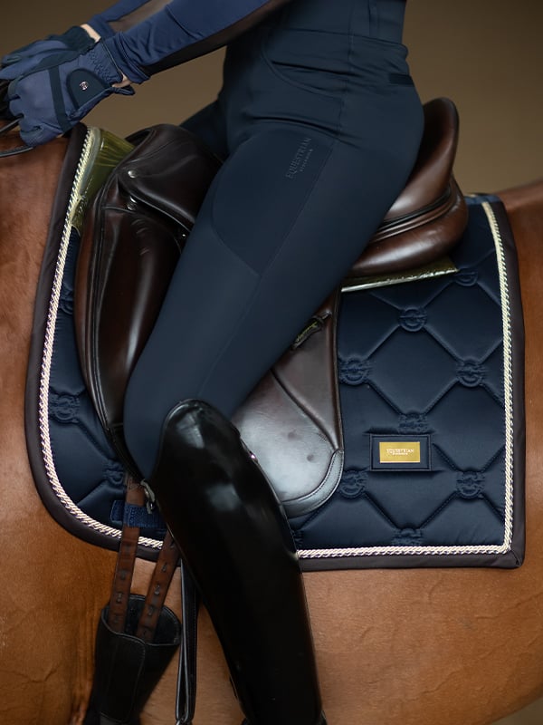 Equestrian Stockholm Dressage Saddle Pad Royal Classic - Dressage Saddle Pad - Kingdom Equestrian